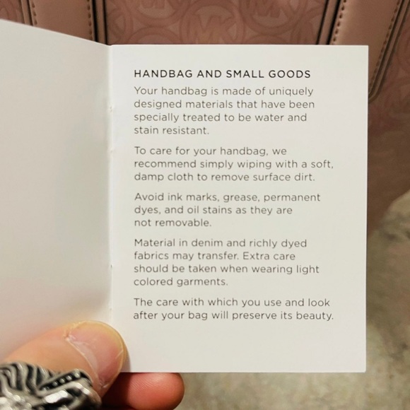 NWT Michael Kors Jodie Large Logo Jacquard Shopper Tote Bag In Powder Blush - Picture 12 of 12